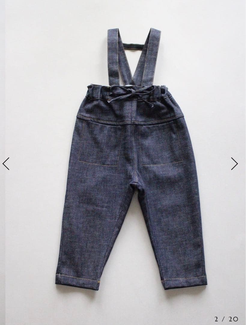 ボトムス・スパッツ HELLO LUPO Brooks Trousers - Blue Denim