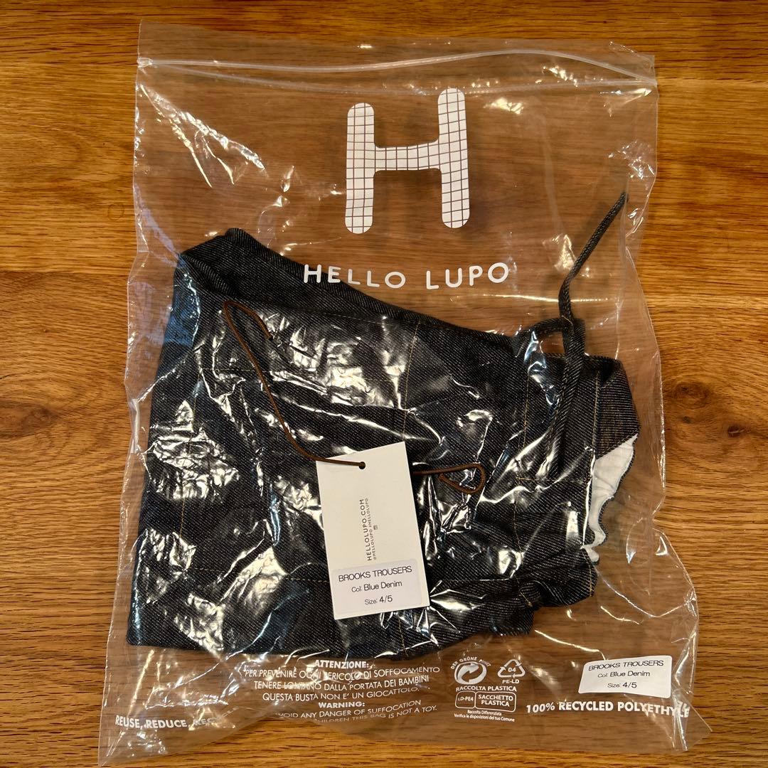 ボトムス・スパッツ HELLO LUPO Brooks Trousers - Blue Denim