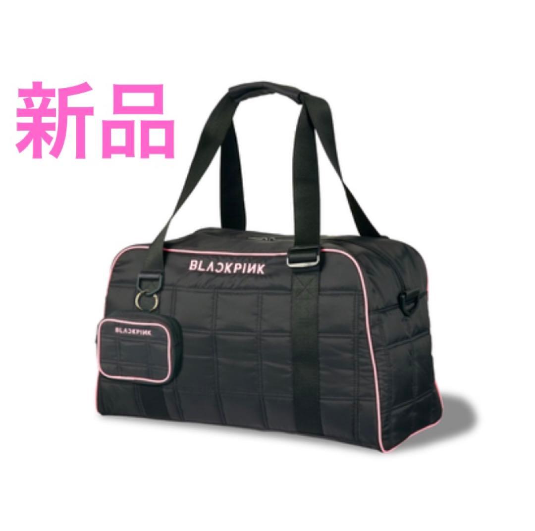 新品　ボストンバッグ&ポーチ BLACKPINK LOGO