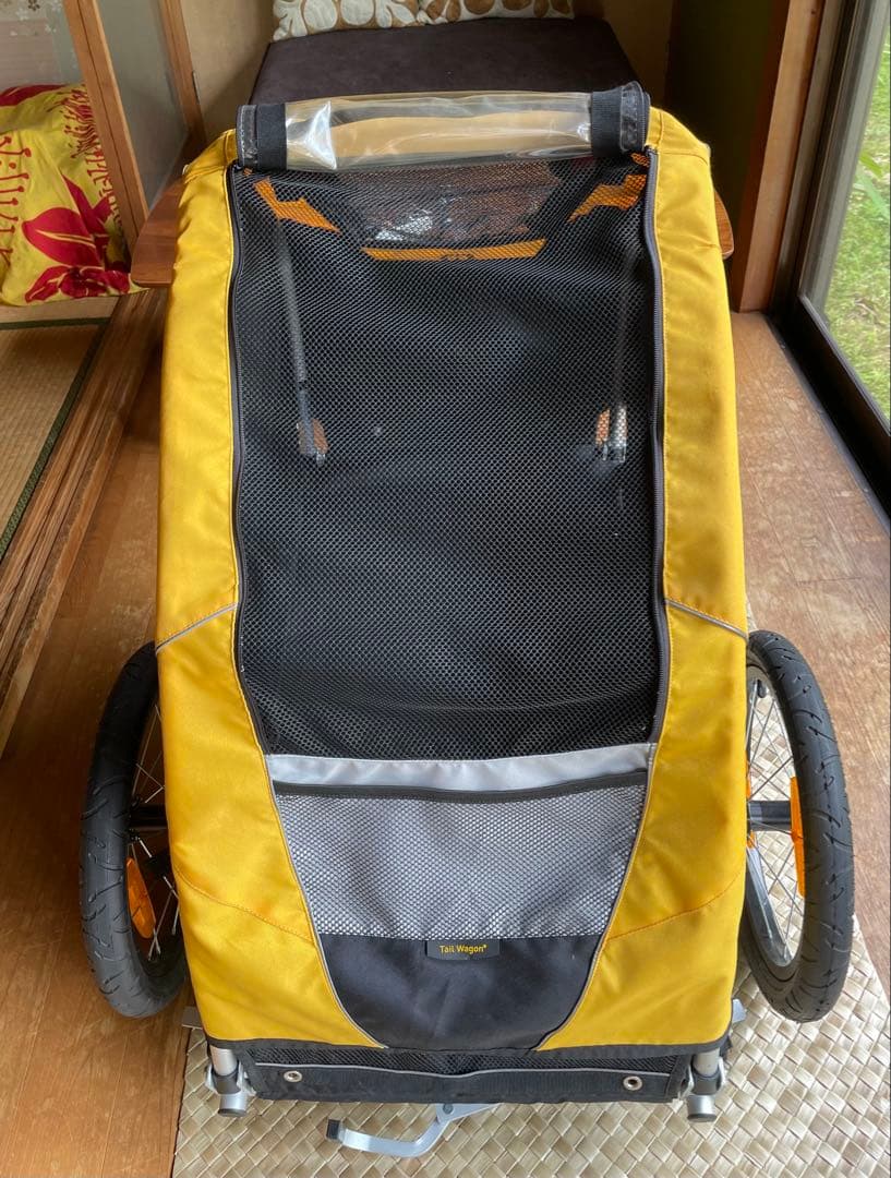 BURLEY ペットカート 自転車　専用　イエロー/ブラック中古美品