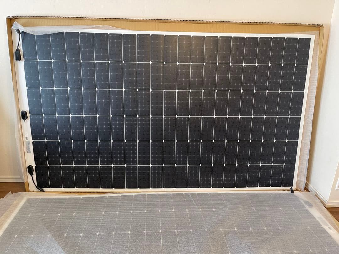 【単結晶370W フレキシブル】サンポートパワー 太陽光パネル 2枚セット