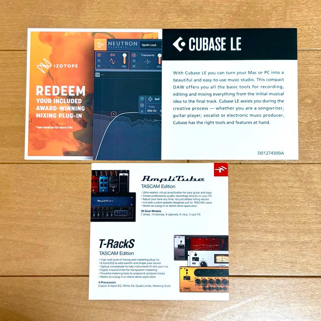 TASCAM SERIES 208i オーディオインターフェイス