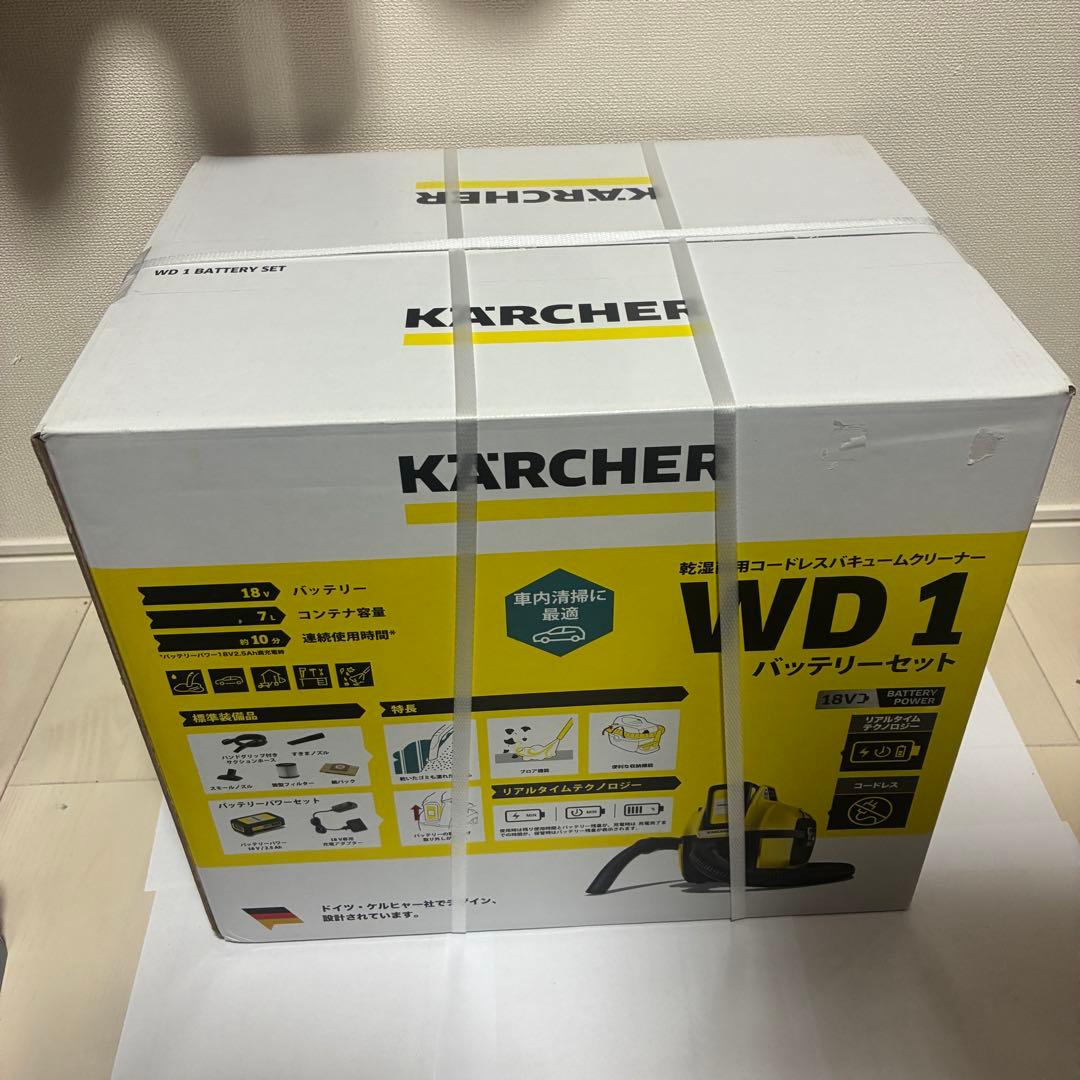 KÄRCHER WD1 バッテリーセット