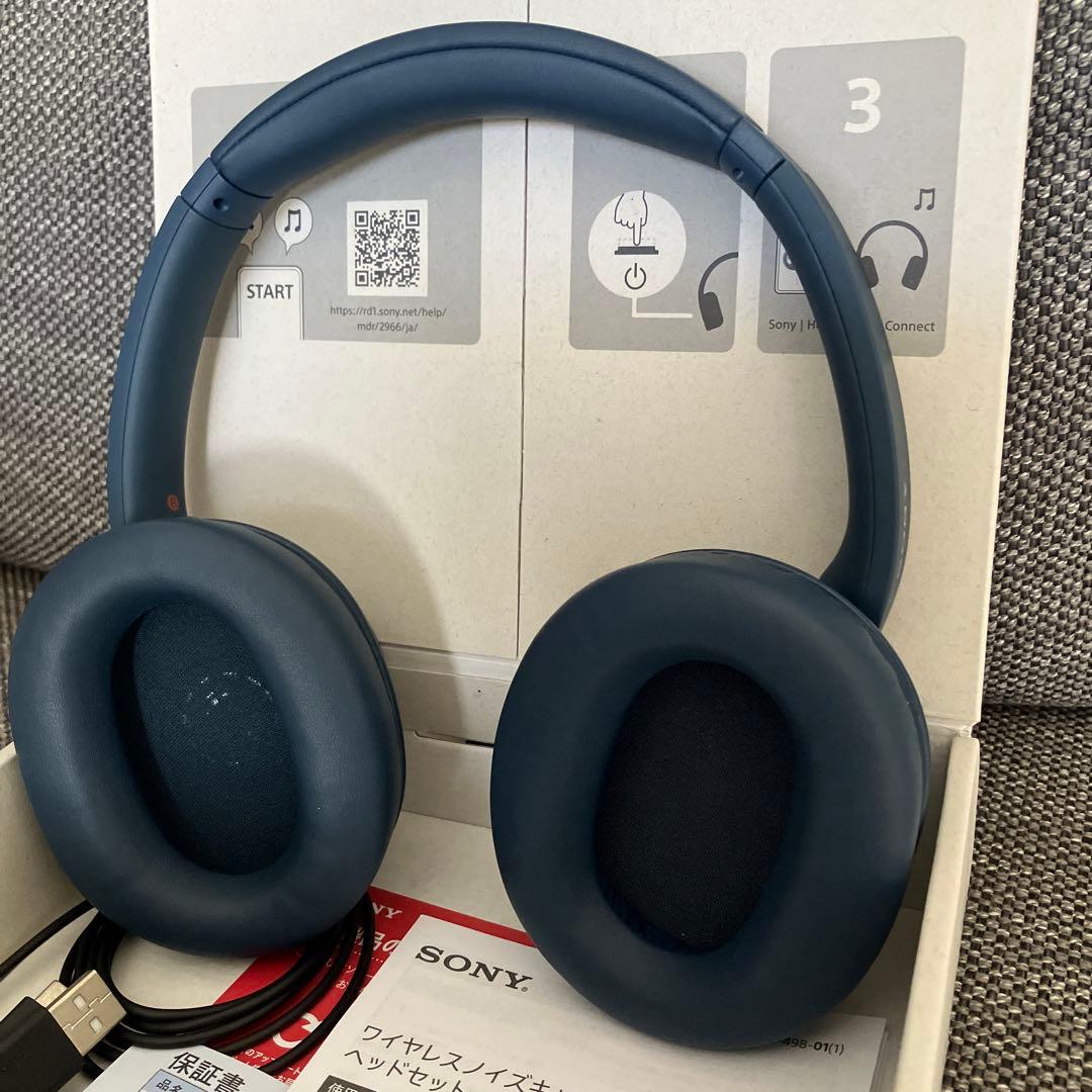 【美品】SONY WH-CH720N ワイヤレスヘッドホン