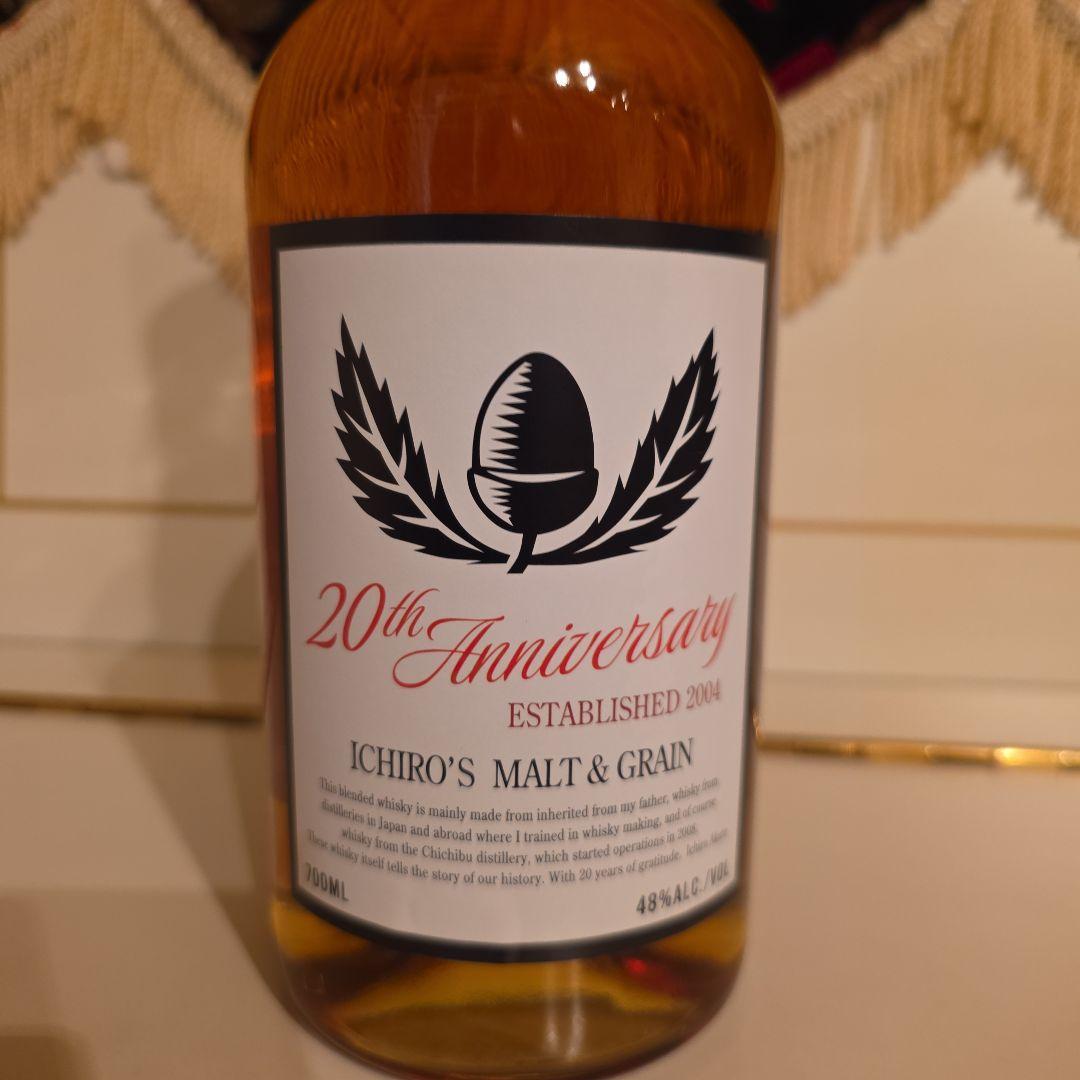 [希少価値] Ichiro's Malt & Grain 20周年記念限定ボトル