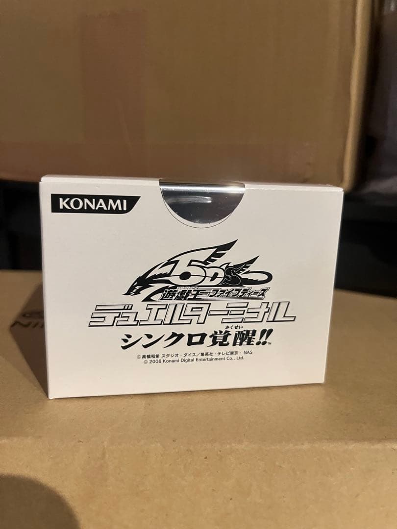 遊戯王 新品未開封 デュエルターミナル box シンクロ覚醒 dt01