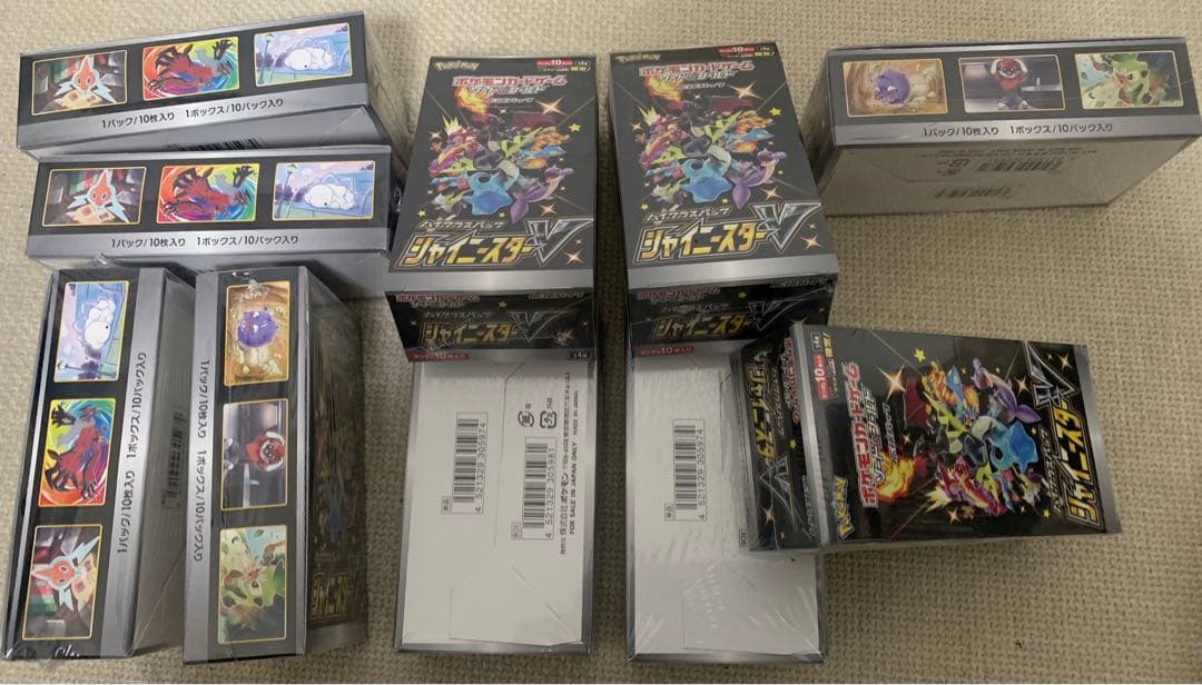 シャイニースターV シュリンク付き　未開封　10box ポケモンカード