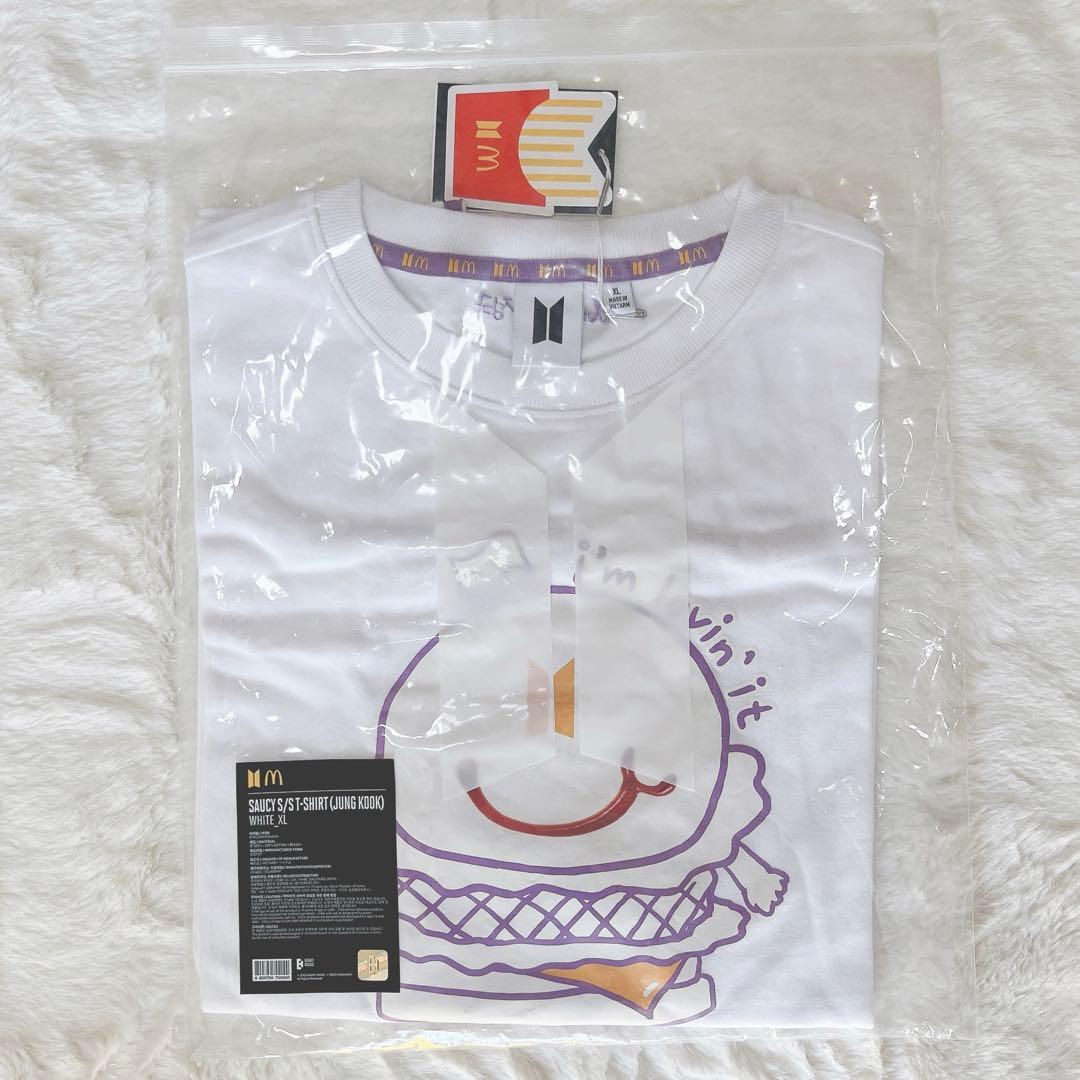 新品未使用⭐︎完売品【BTS】Jung Kook ジョングク　マクドナルド　XL