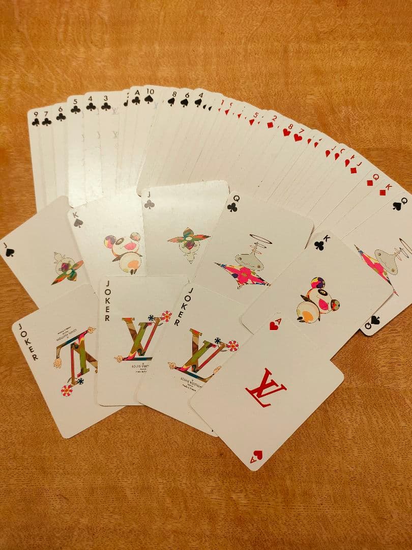 ルイヴィトン 村上隆 マルチカラー 非売品 トランプ