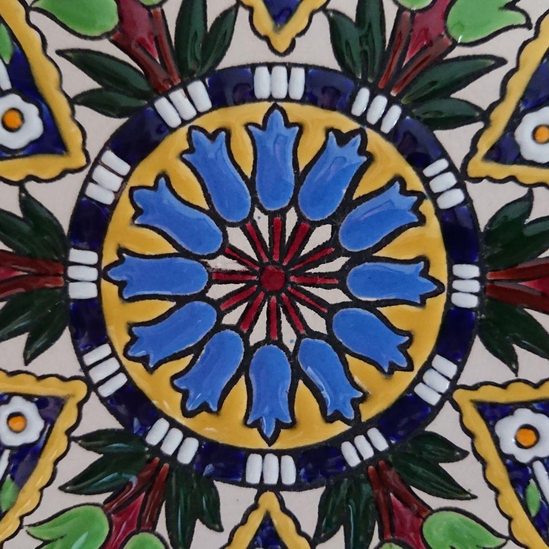 【金高騰中】PAIN スペインSEVILLA セビリア焼24k 金彩 飾皿３枚組