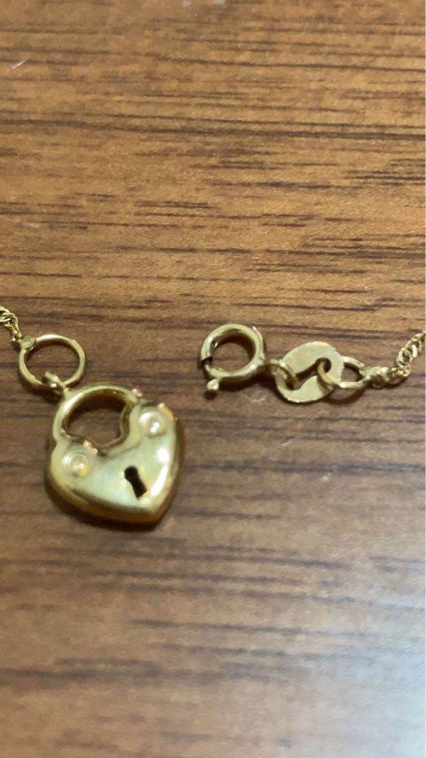 アガット agate キーモチーフ アンクレット 鍵モチーフ