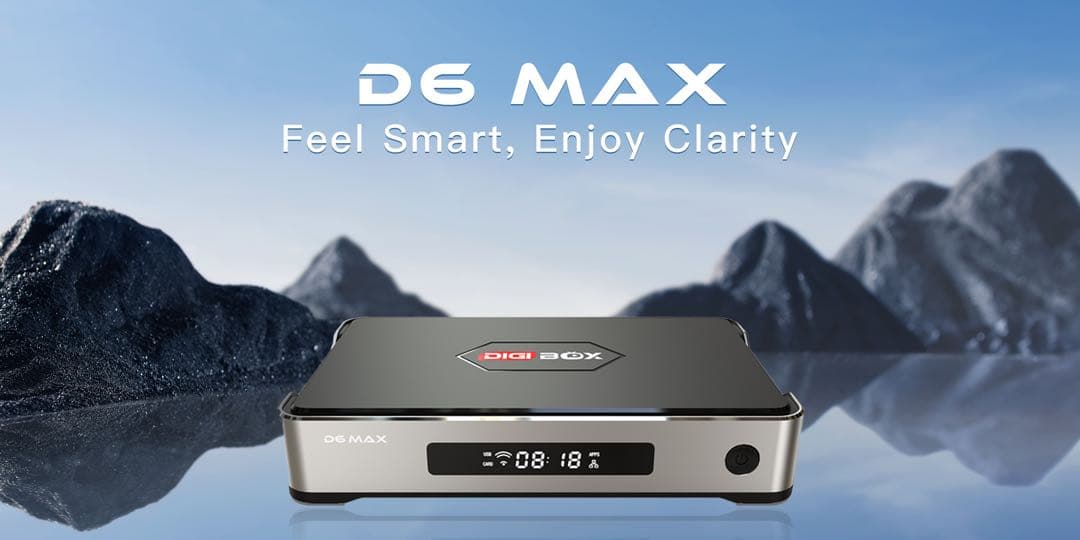 即時発送DIGIBOX D6 MAX｜8K対応｜千兆LAN 168時間見逃し