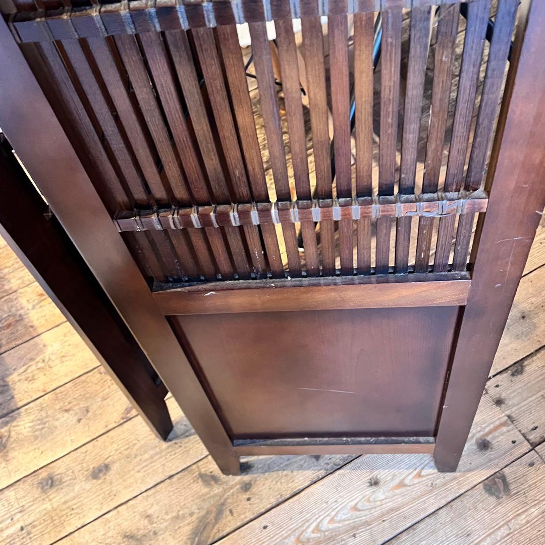 ①木製　パーテーション　衝立　お店　インテリア　コレクション