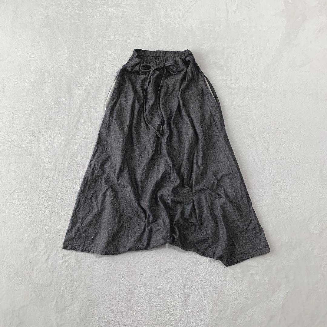 人気 SOU SOU ソウソウ 伊勢木綿 麻 富士 サルエル パンツ 日本製