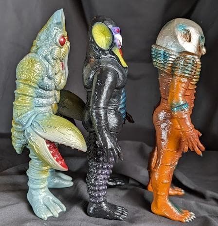 楳図かずお版 メフィラス星人他 （フューチャーモデルズ／アート・ストーム）３体