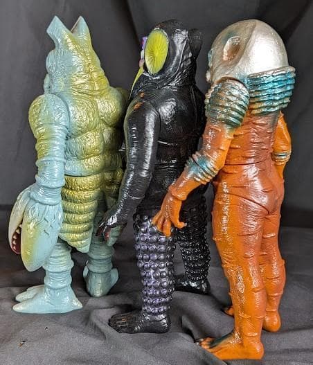 楳図かずお版 メフィラス星人他 （フューチャーモデルズ／アート・ストーム）３体