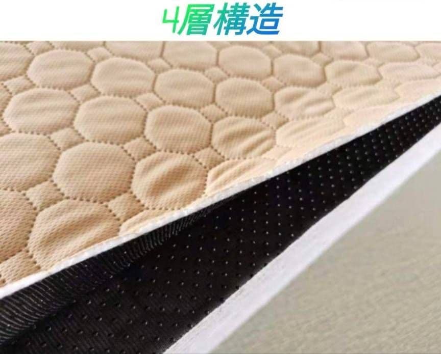 Ｌ グレー シート トイレ　洗える　ペット　犬　猫　吸水　マット　2枚