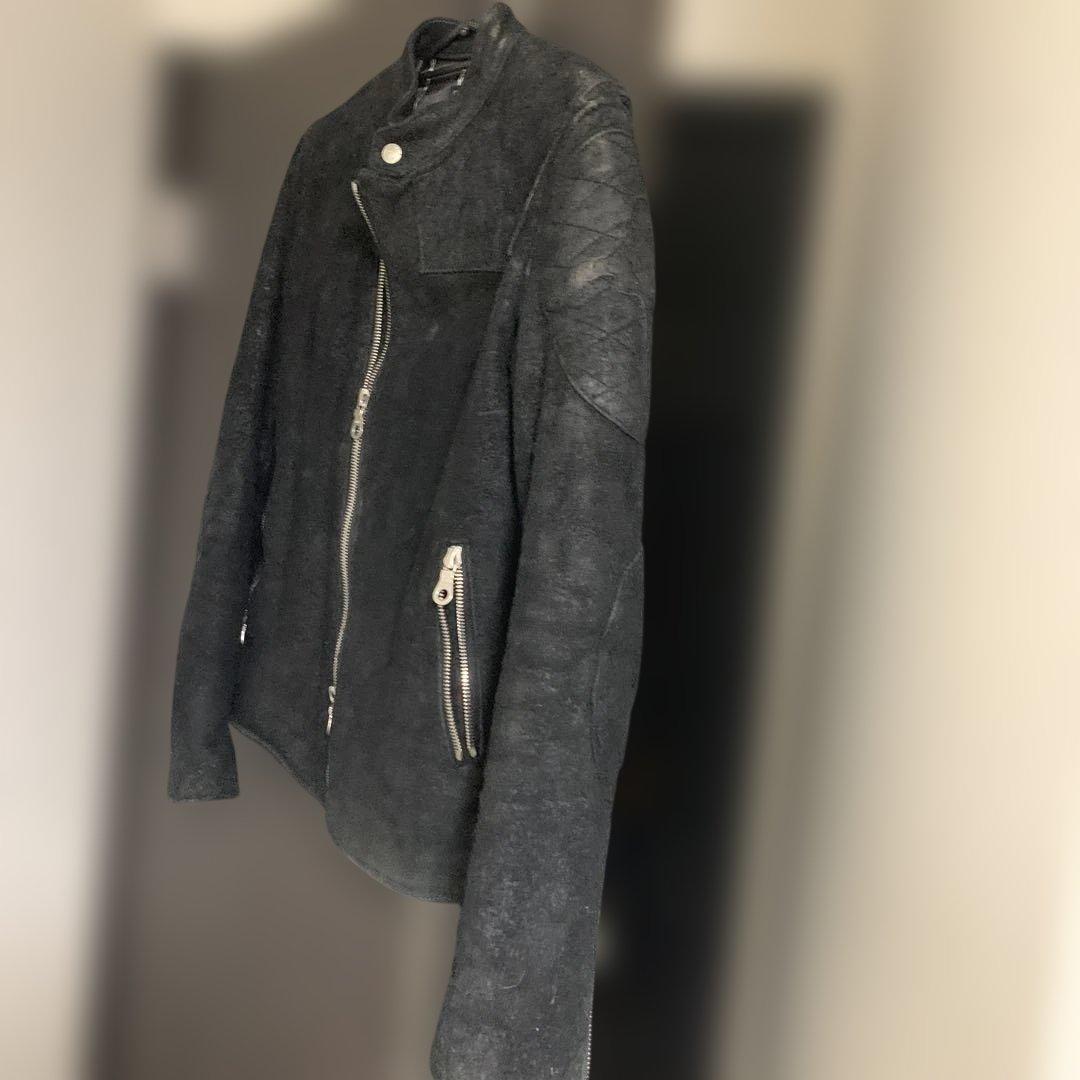 BACKBONE デストロイシングルライダースジャケット北原哲夫