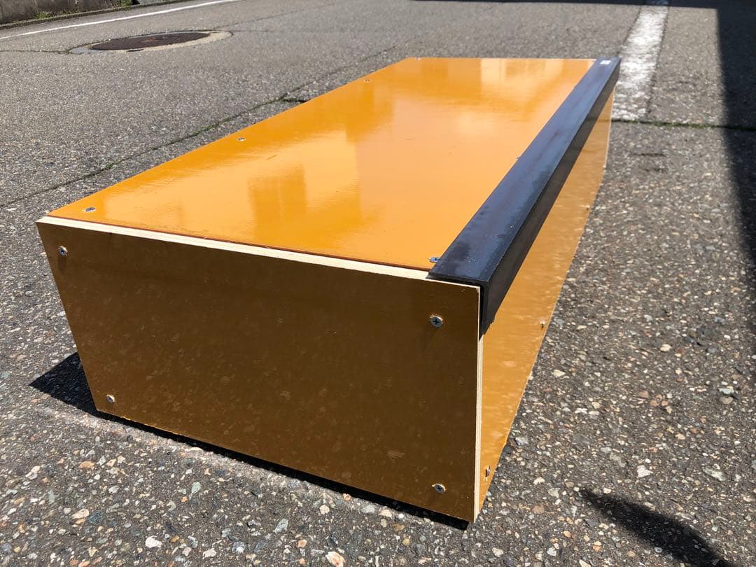 スケボーセクション　カーブボックス　マニュアル台　スケートボードパーク