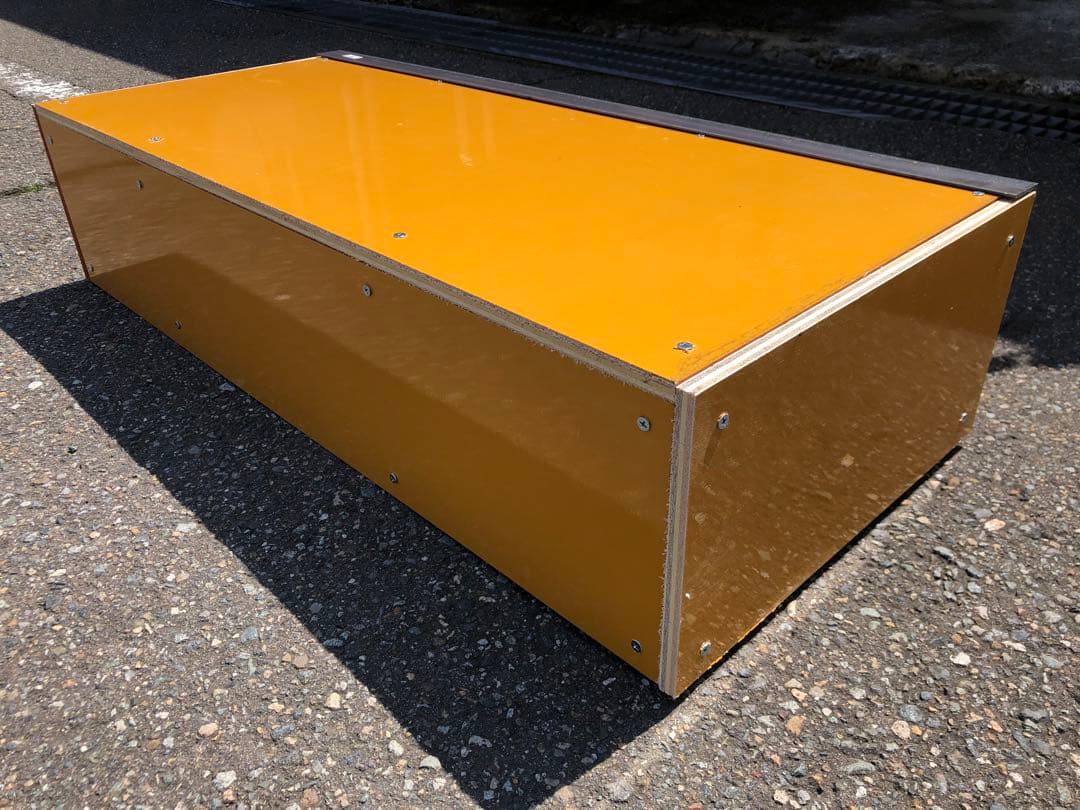 スケボーセクション　カーブボックス　マニュアル台　スケートボードパーク