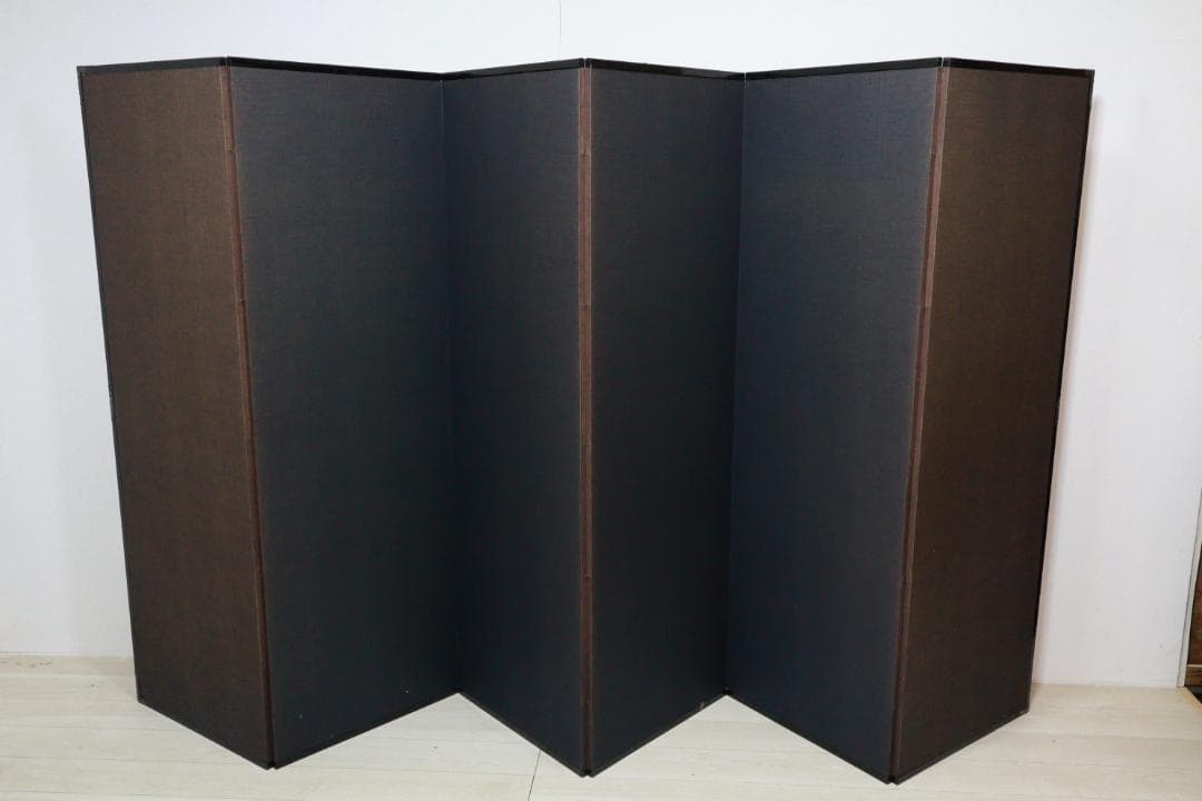 西郷隆盛　南州　二行書　六曲 　屏風　薩摩藩 【模写】BE952