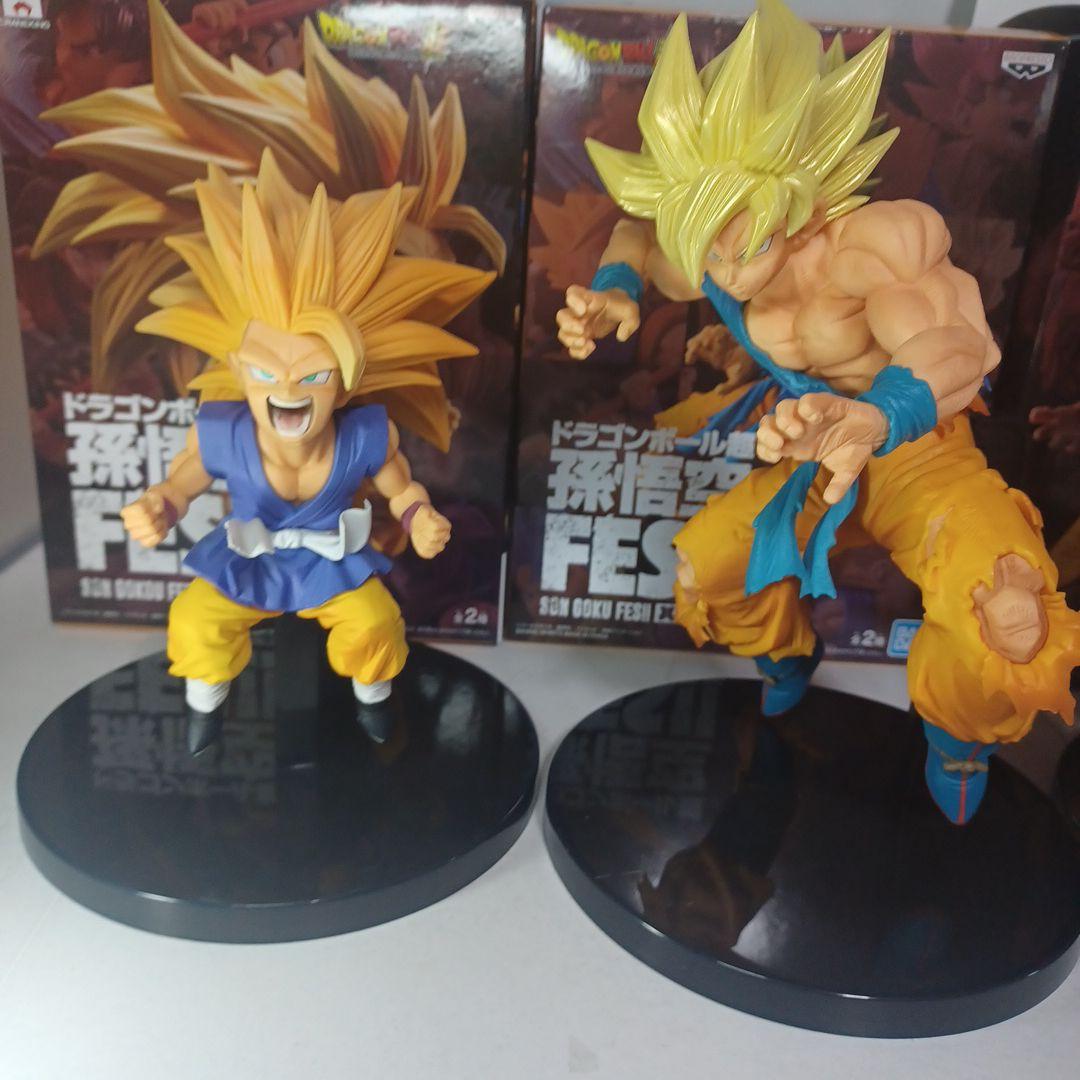 ドラゴンボール超　孫悟空FES　超サイヤ人　孫悟空フィギュア　フェス　ゴジータ