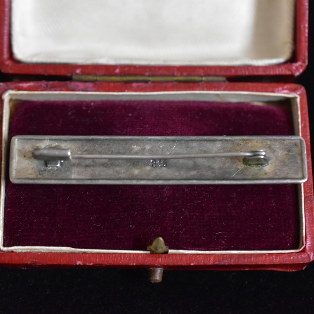 ドイツ製アンティーク 銀製 ぶどうのブローチ 葡萄