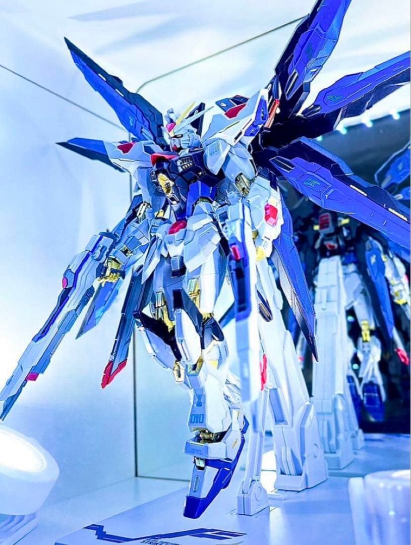 美品・開封品】メタルビルド　ストライクフリーダムガンダム➕光の翼オプションセット