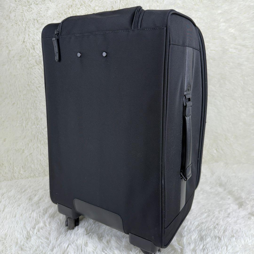 【美品】ゼロハリバートン キャリーケース 4輪 ナイロン ブラック 機内持込可