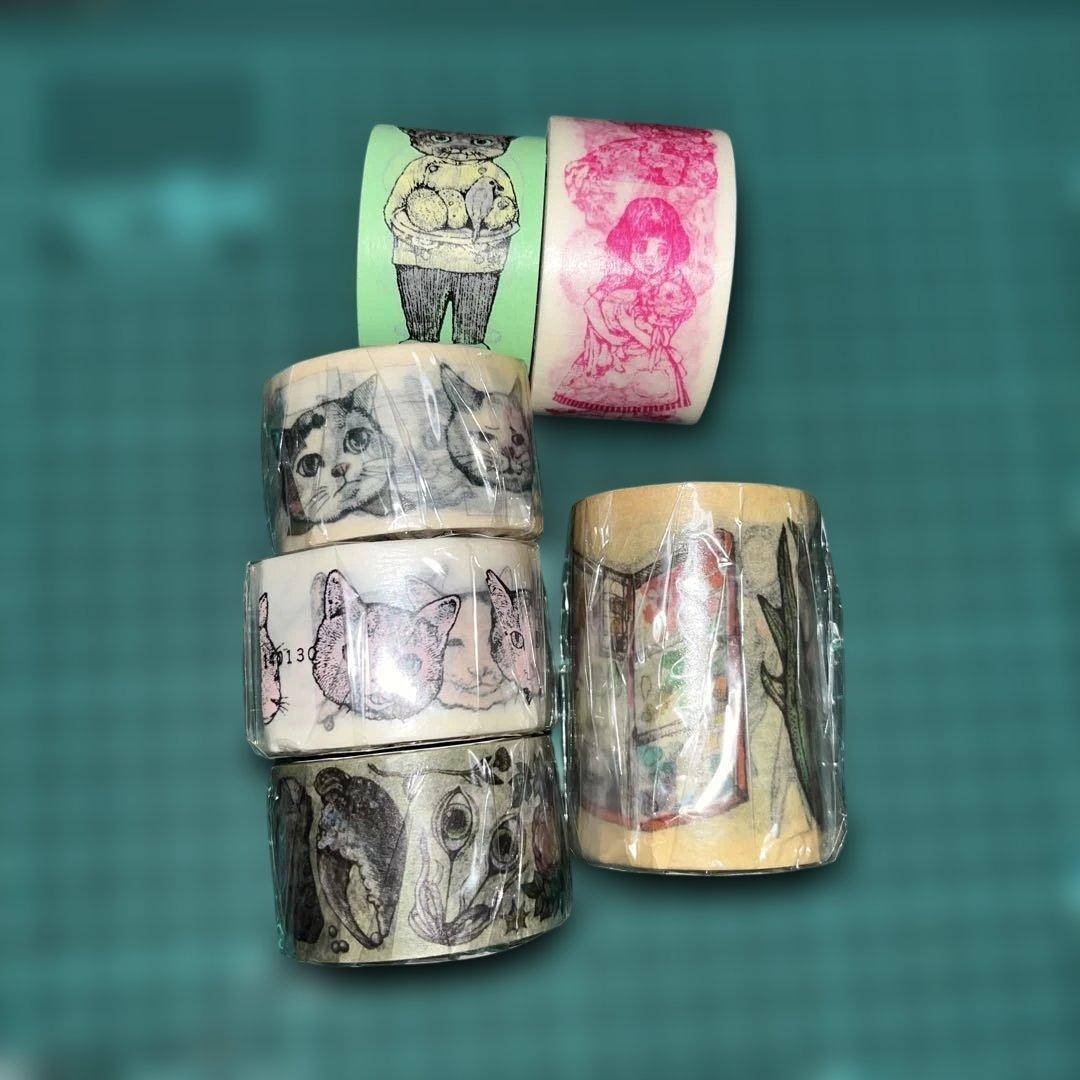 ヒグチユウコ マスキングテープ