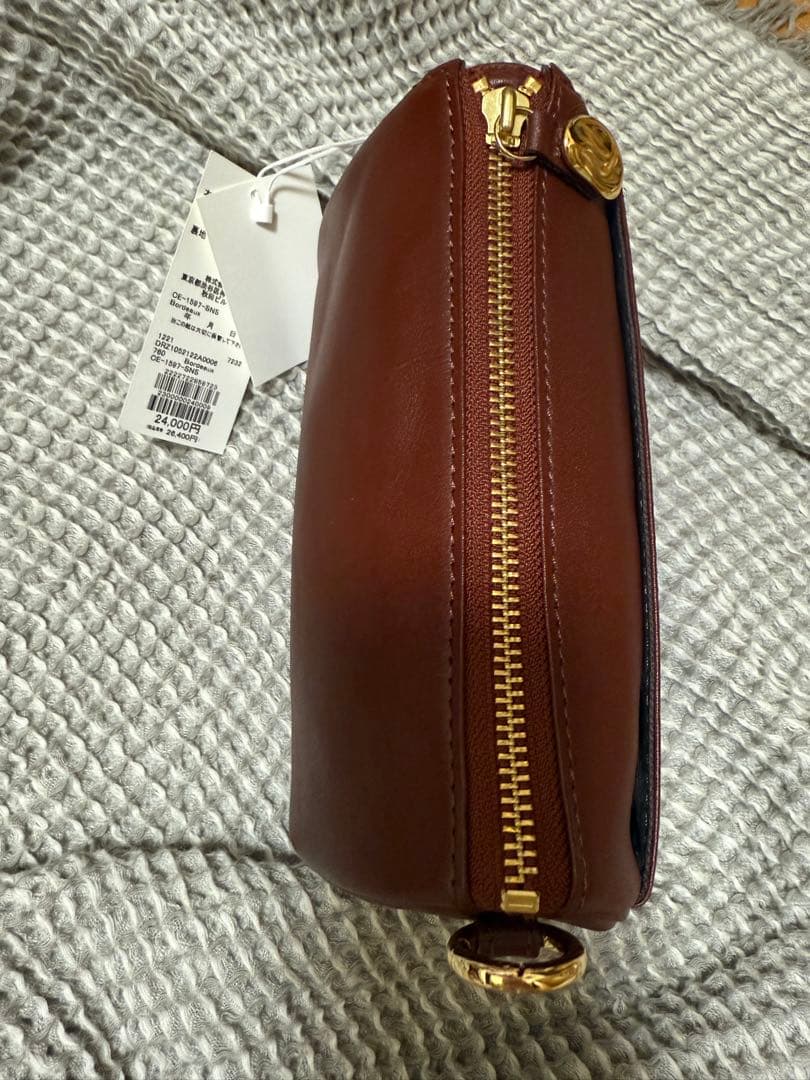 本日限定お値下げ！gemeil 本革　3WAYショルダーバッグS　ボルドー