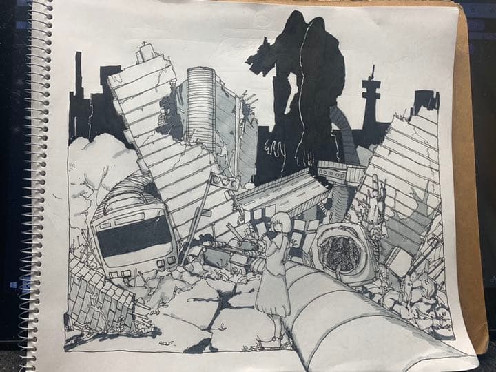 イラスト（ペン画