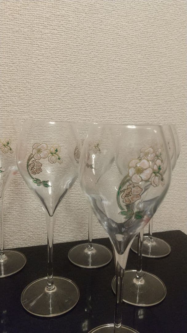 11月中価格。 ベルエポックシャンパングラス 24脚セット(6脚×4箱)