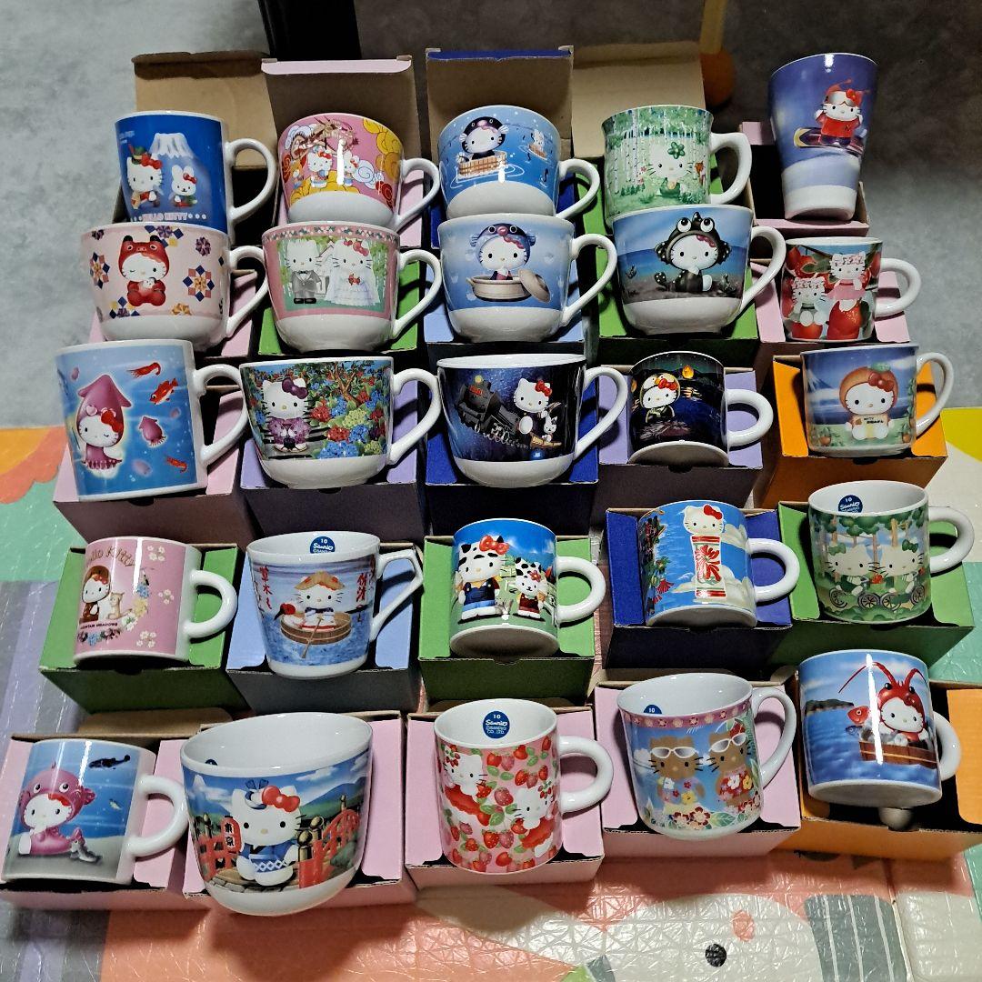 ハローキティ 地域限定　マグカップ25個 まとめ売り