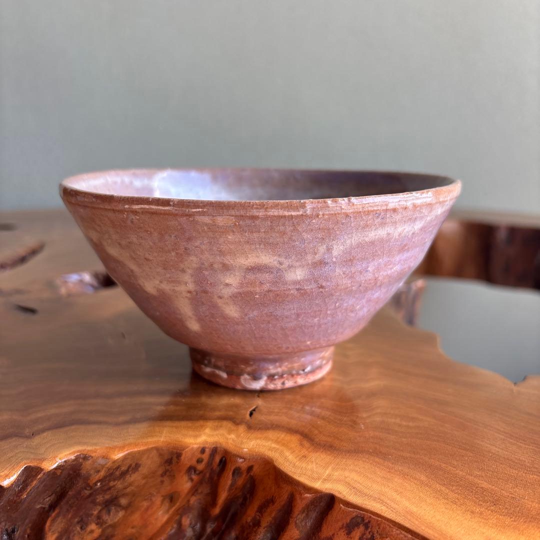 萩焼 吉賀大眉作 泉流山窯 抹茶碗 茶道具 共箱（114Hb)