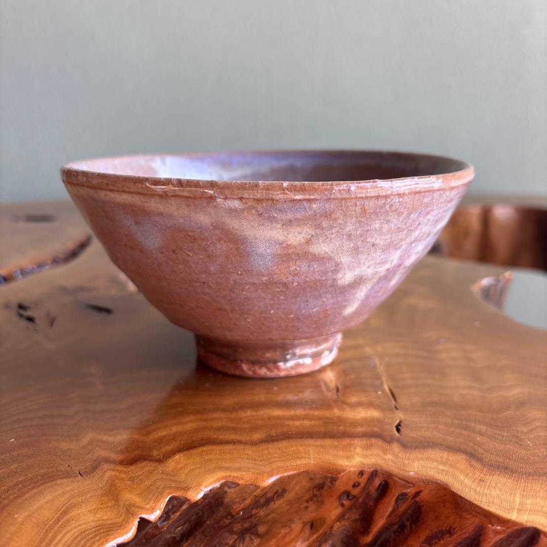 萩焼 吉賀大眉作 泉流山窯 抹茶碗 茶道具 共箱（114Hb)