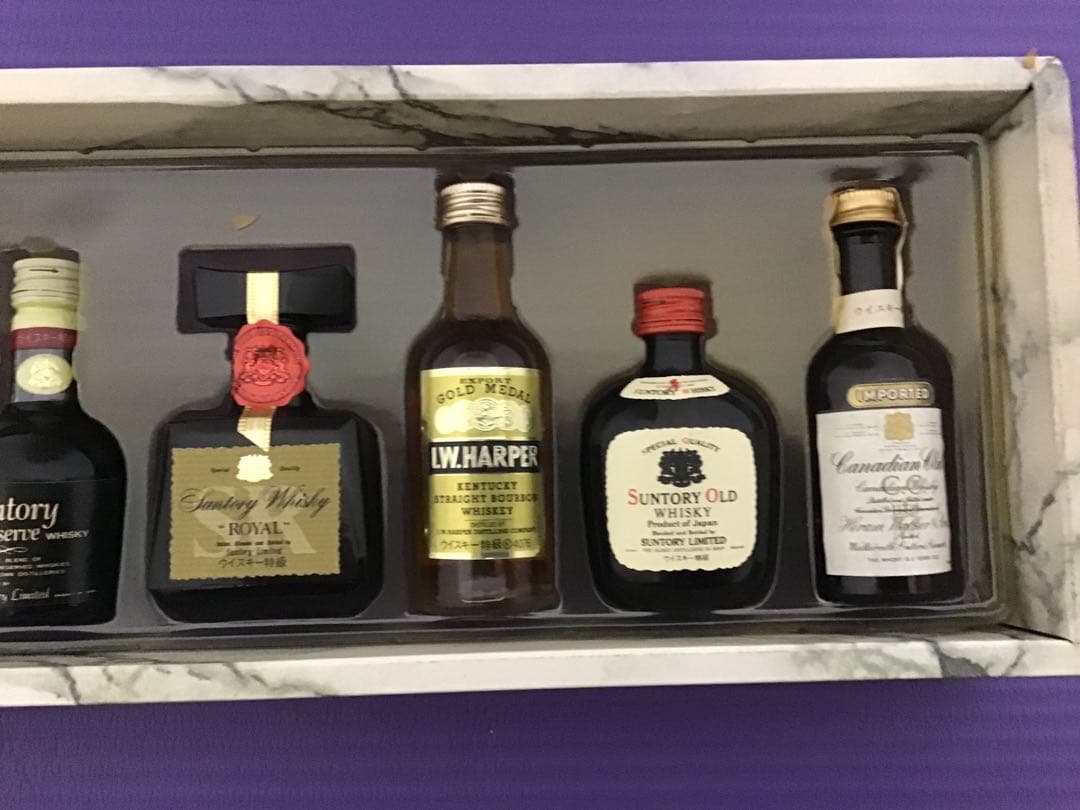 【送料無料】サントリーウイスキーミニボトルセット