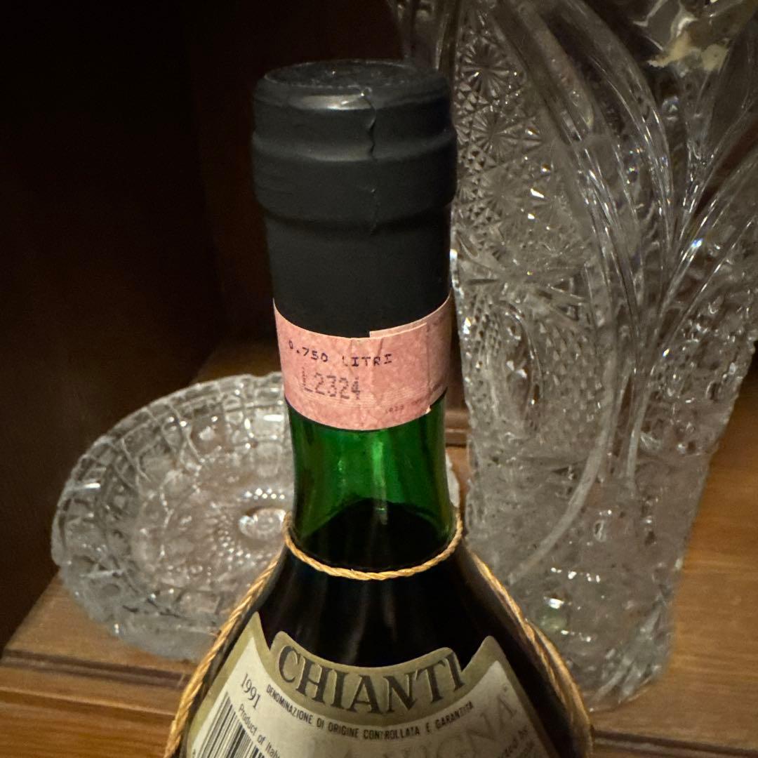 Chianti ワイン　古酒1991ビンテージ