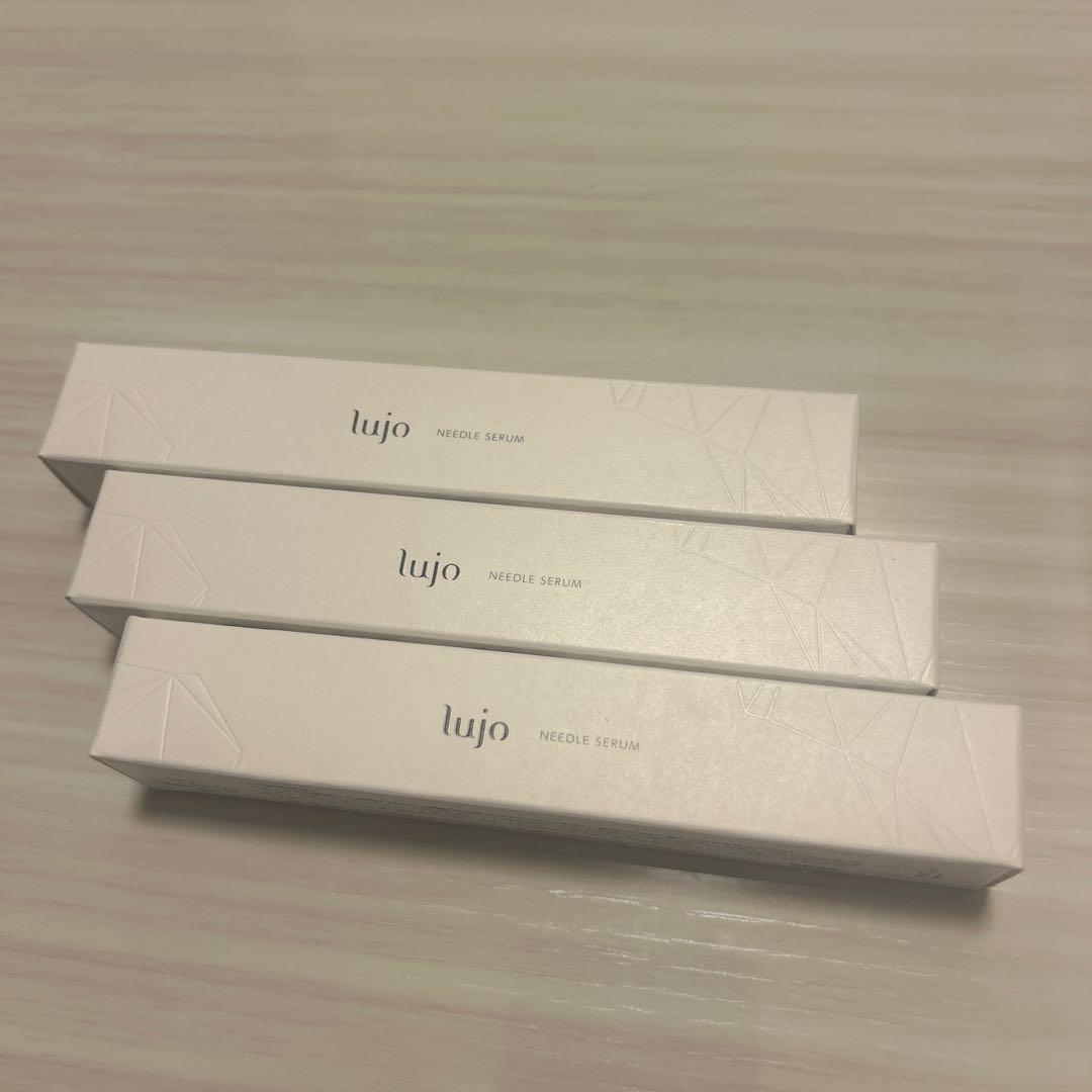 lujo ニードルセラム 美容液 3本セット