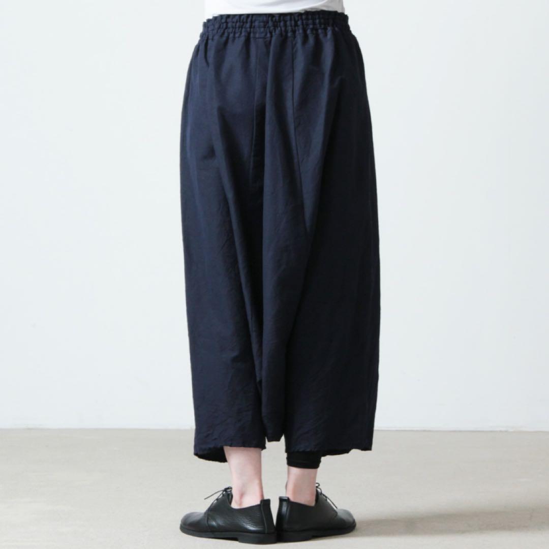 FACTORY ファクトリー✳︎ペルー綿サルエルパンツ　ブラック