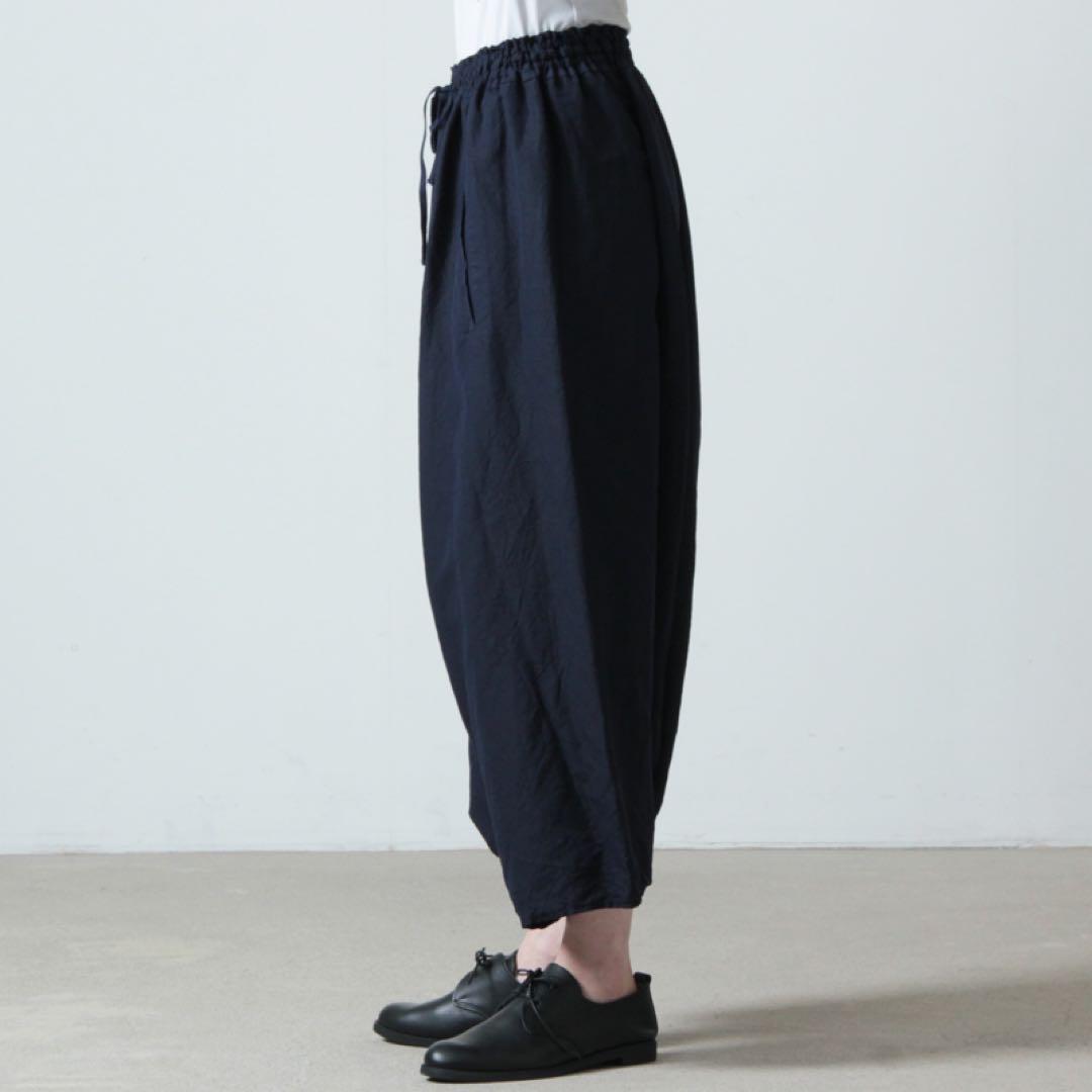 FACTORY ファクトリー✳︎ペルー綿サルエルパンツ　ブラック