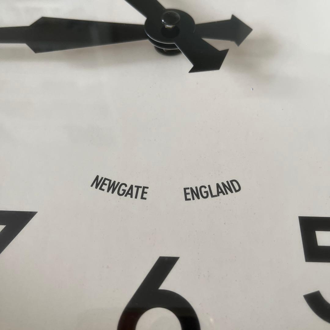 ニューゲート掛け時計Electric ブラック NEWGATE