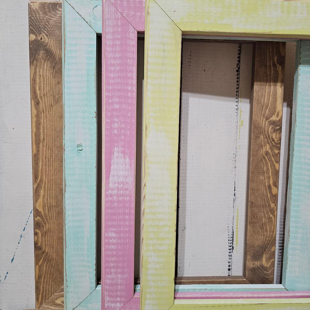 MEI様確認ページ　ヘザーブラウン　額縁　フレーム