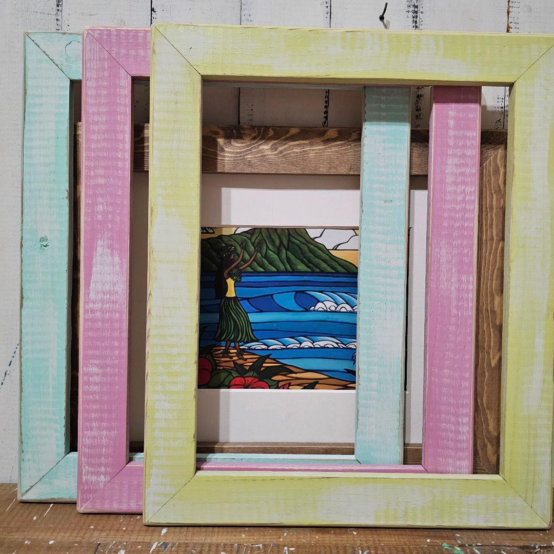 MEI様確認ページ　ヘザーブラウン　額縁　フレーム