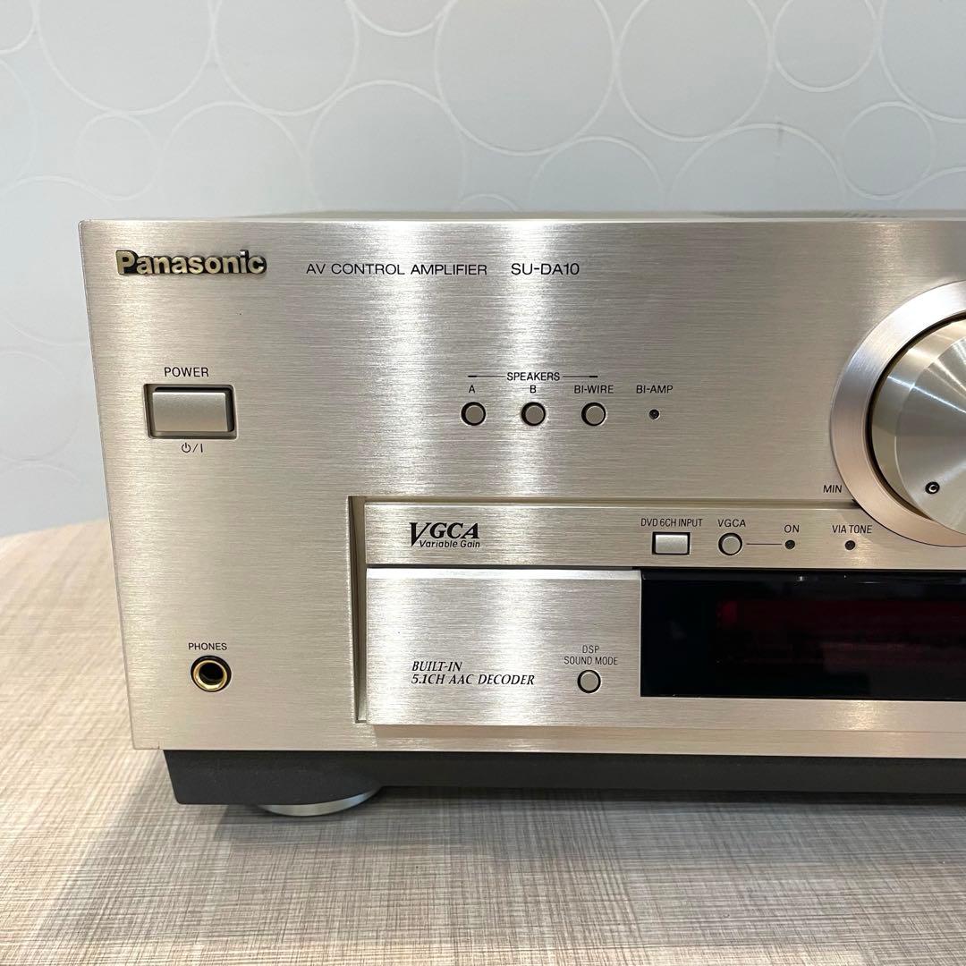 【Panasonic】 SU-DA10 AVアンプ MOS-FET 高音質