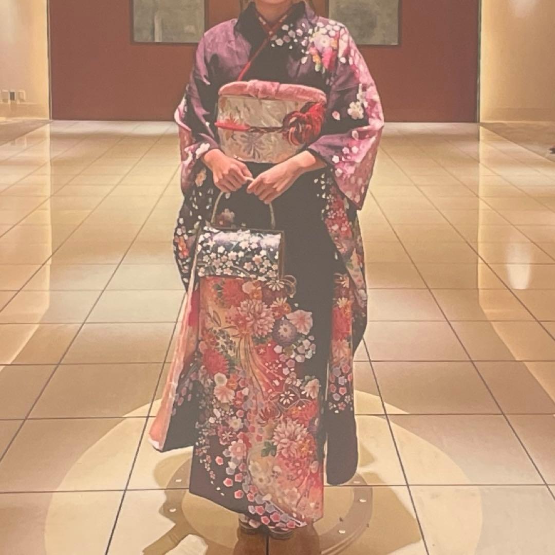 成人式　 京都きもの友禅　振り袖　フルセット