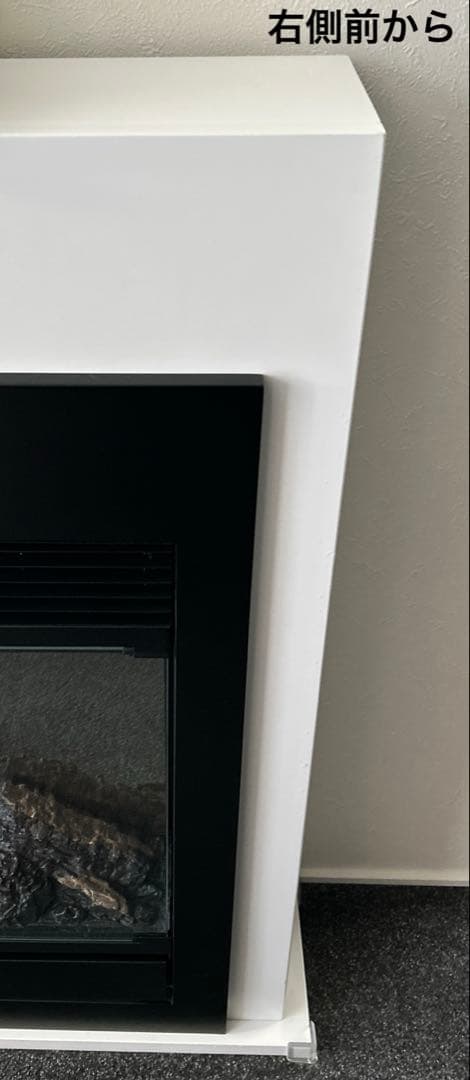 【美品】Dimplex/ディンプレックス 暖炉型ファンヒーター ベリーニII 白