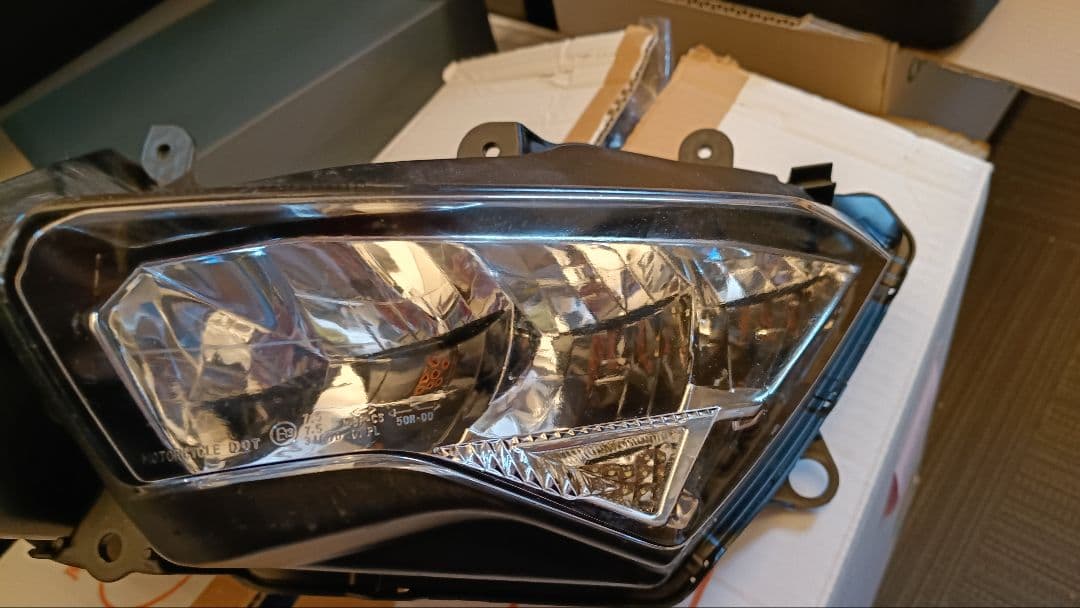 ZX25R 純正ヘッドライト