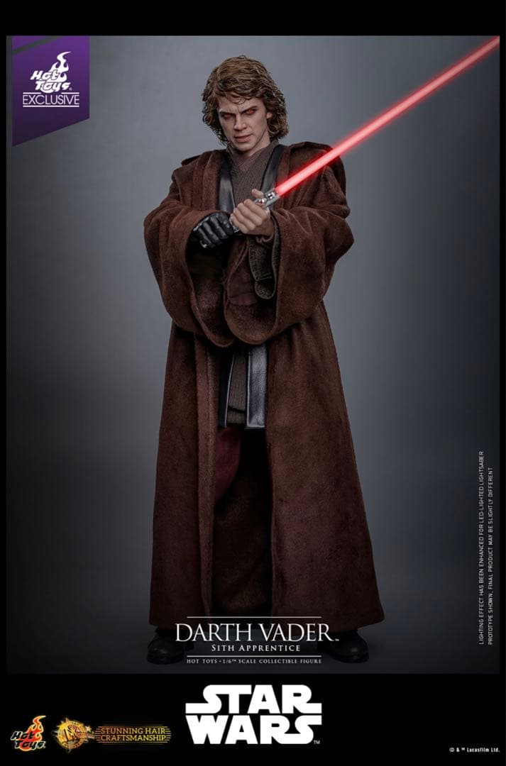 ホットトイズ　アナキン　ダース・ベイダー　HOT TOYS SWCJ アルチザン