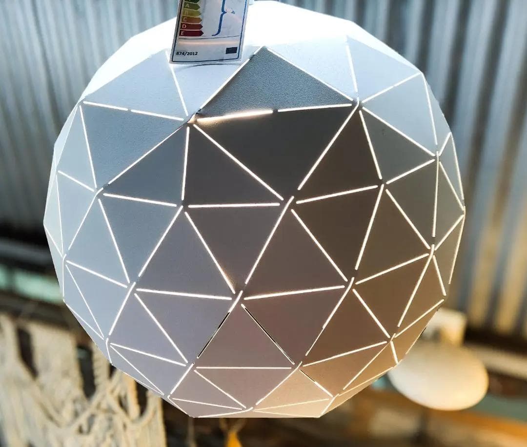 【廃番】KARE / カレ｜ペンダントライト｜トライアングルホワイト 40cm